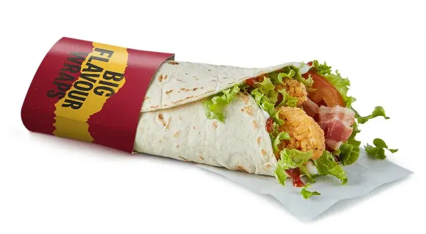 Wrap of the Day Mcdonald's