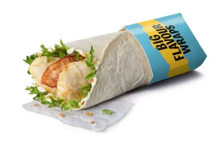 Wrap of the day Mcdonald's